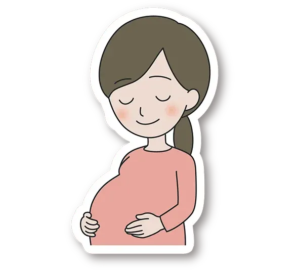 妊娠のイラストイメージ