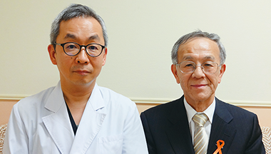 左：飯塚 敦夫先生 右：吉岡 章先生