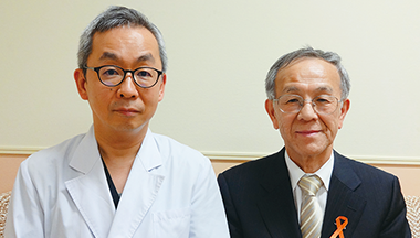 左：後藤 裕明先生 右：吉岡 章先生