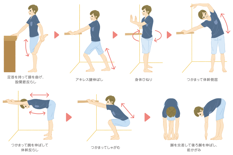 厚生労働省 ストレッチ 体操 - Hoken Nays.