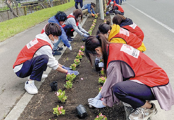 植栽（環境美化）イベントへの参加1